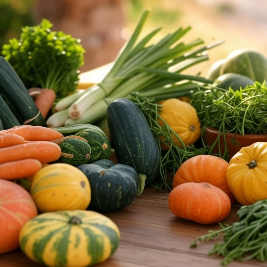 fruta y verdura de temporada para las comidas de invierno